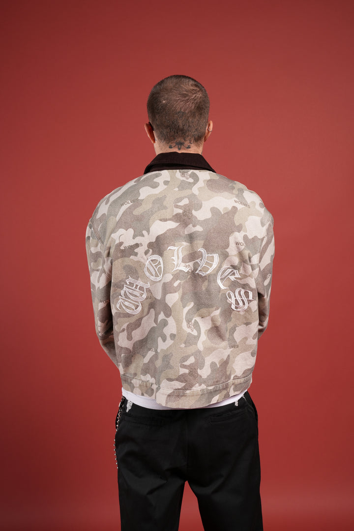 VD Chopper Earl Jacket in DSVD Green Camo