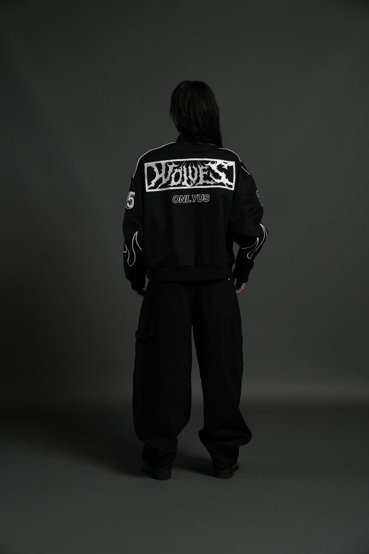 Ride The Fire V2 Gordon Racing Jacket in Black