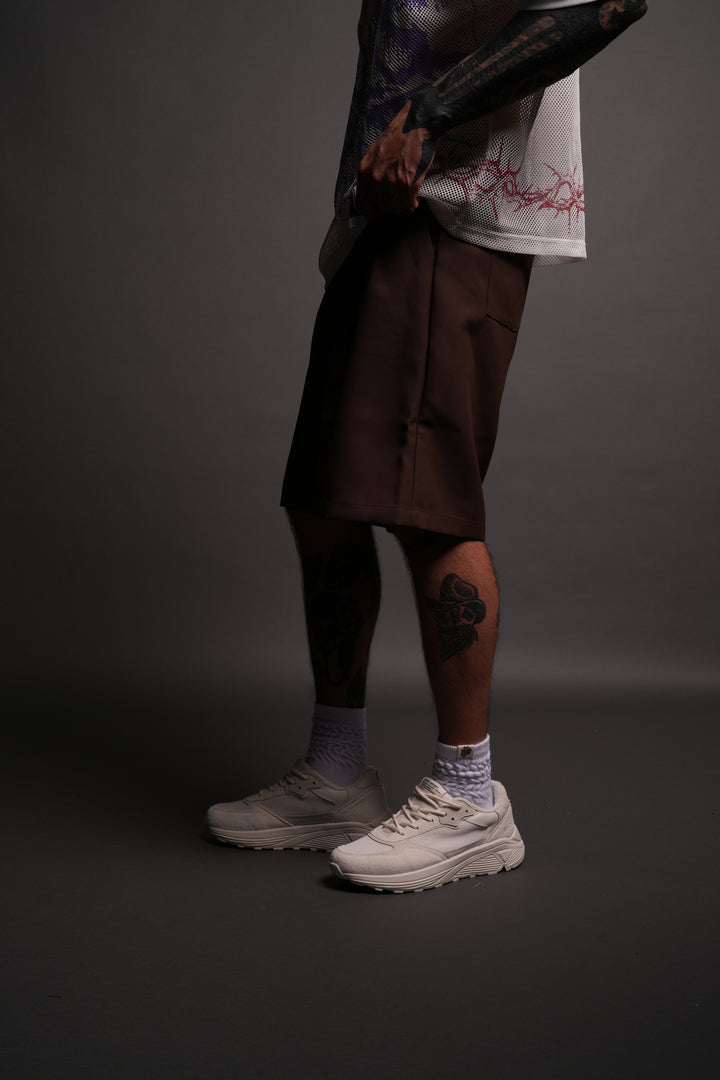 Wolf Chopper Armando Shorts in Brown