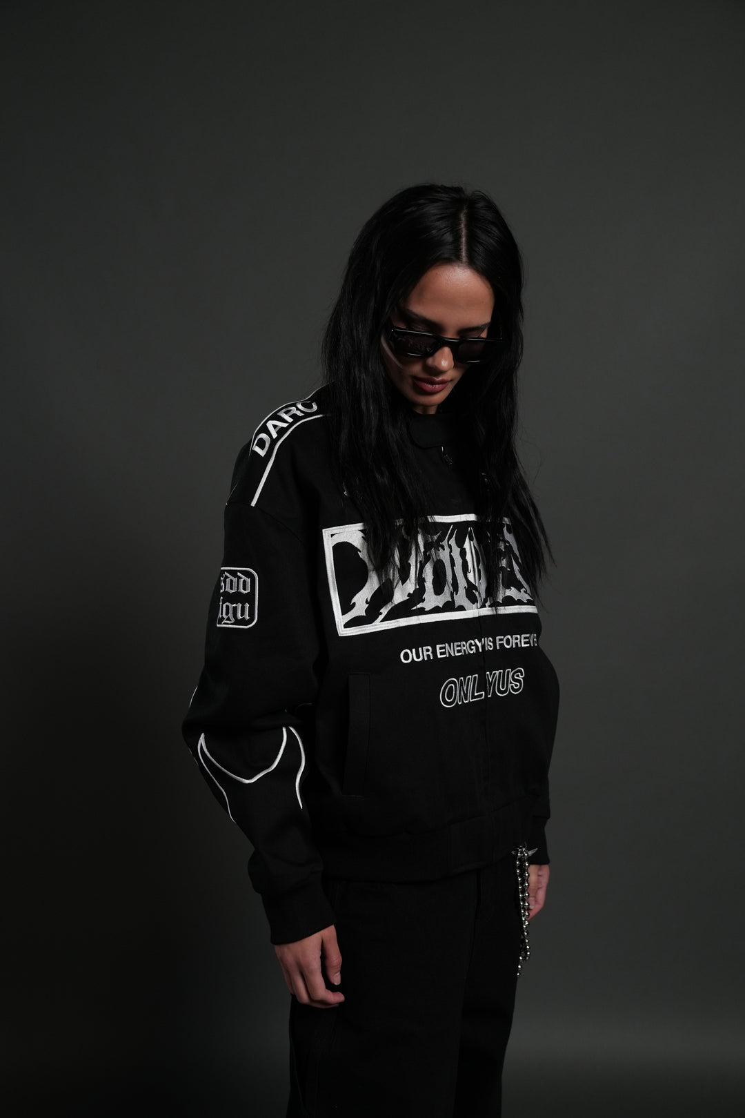 Ride The Fire V2 Gordon Racing Jacket in Black