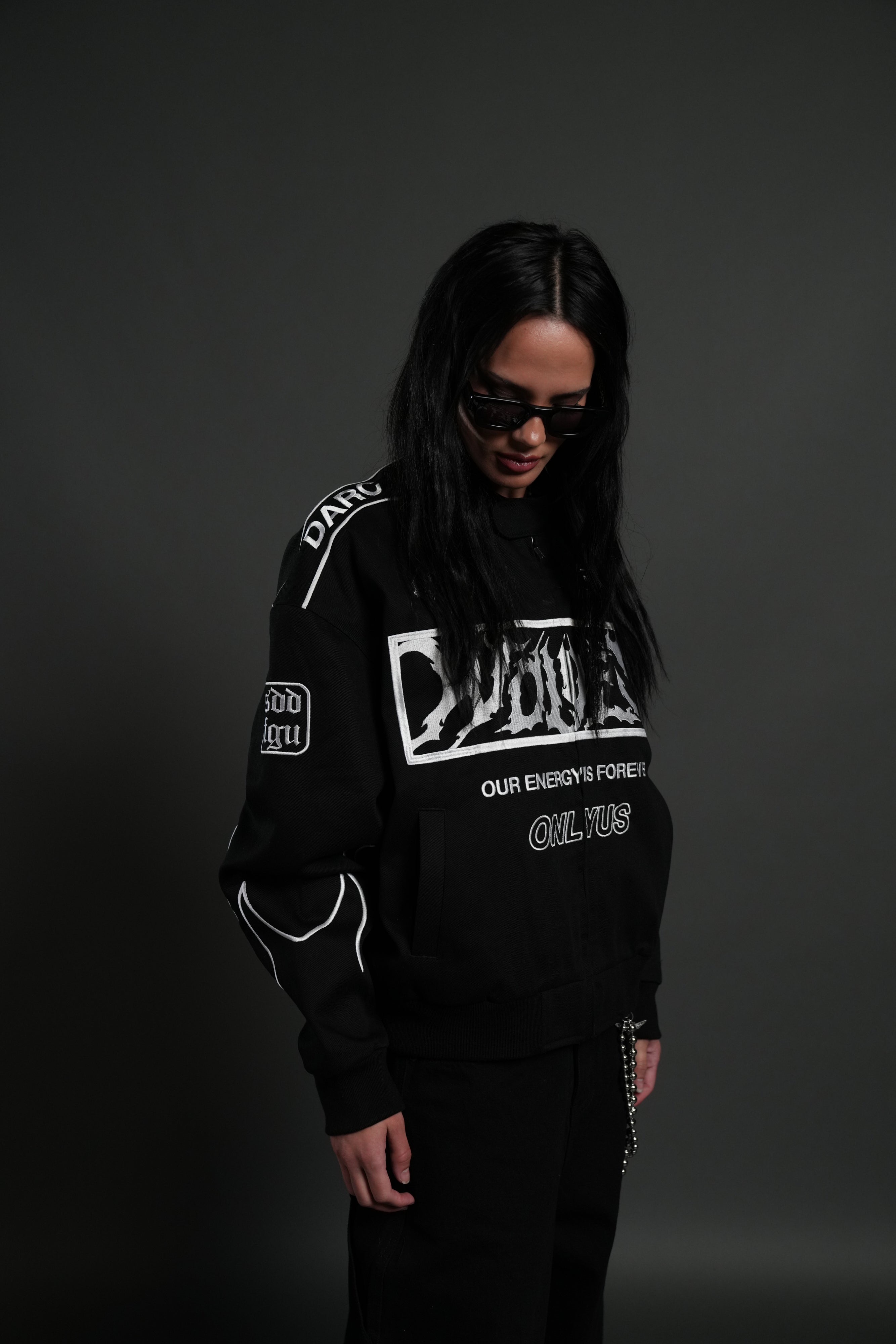 Ride The Fire V2 Gordon Racing Jacket in Black