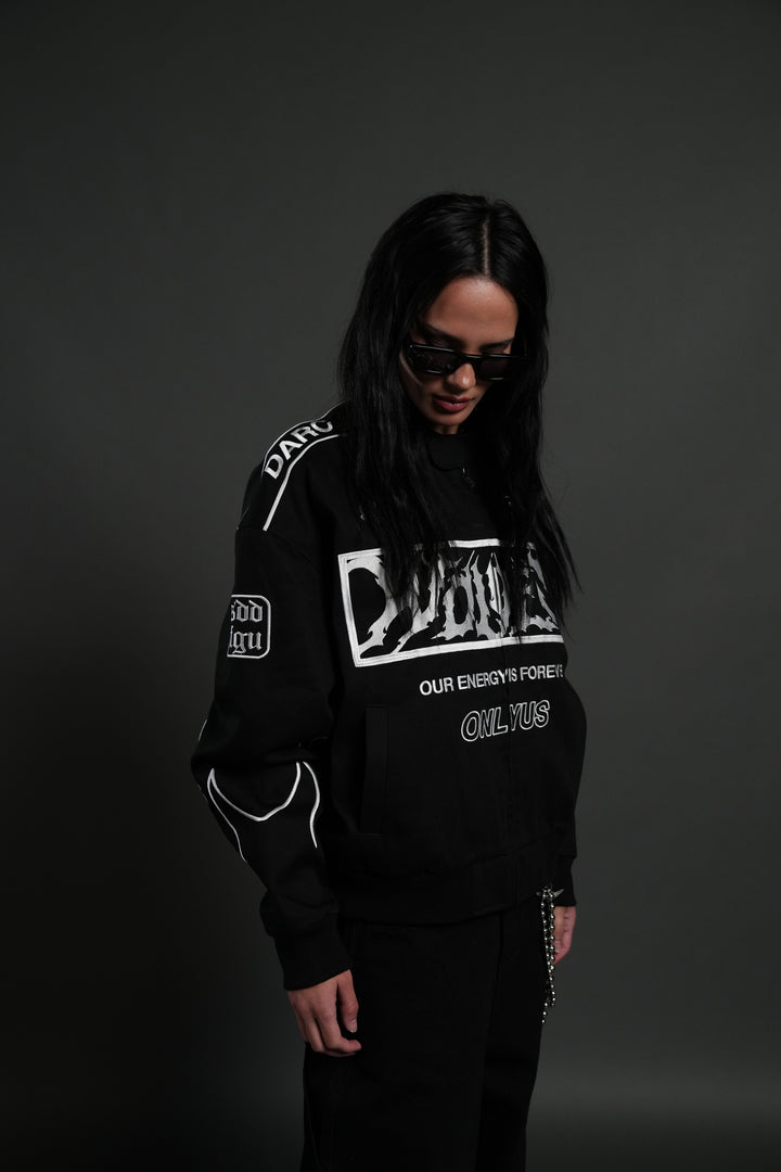 Ride The Fire V2 Gordon Racing Jacket in Black