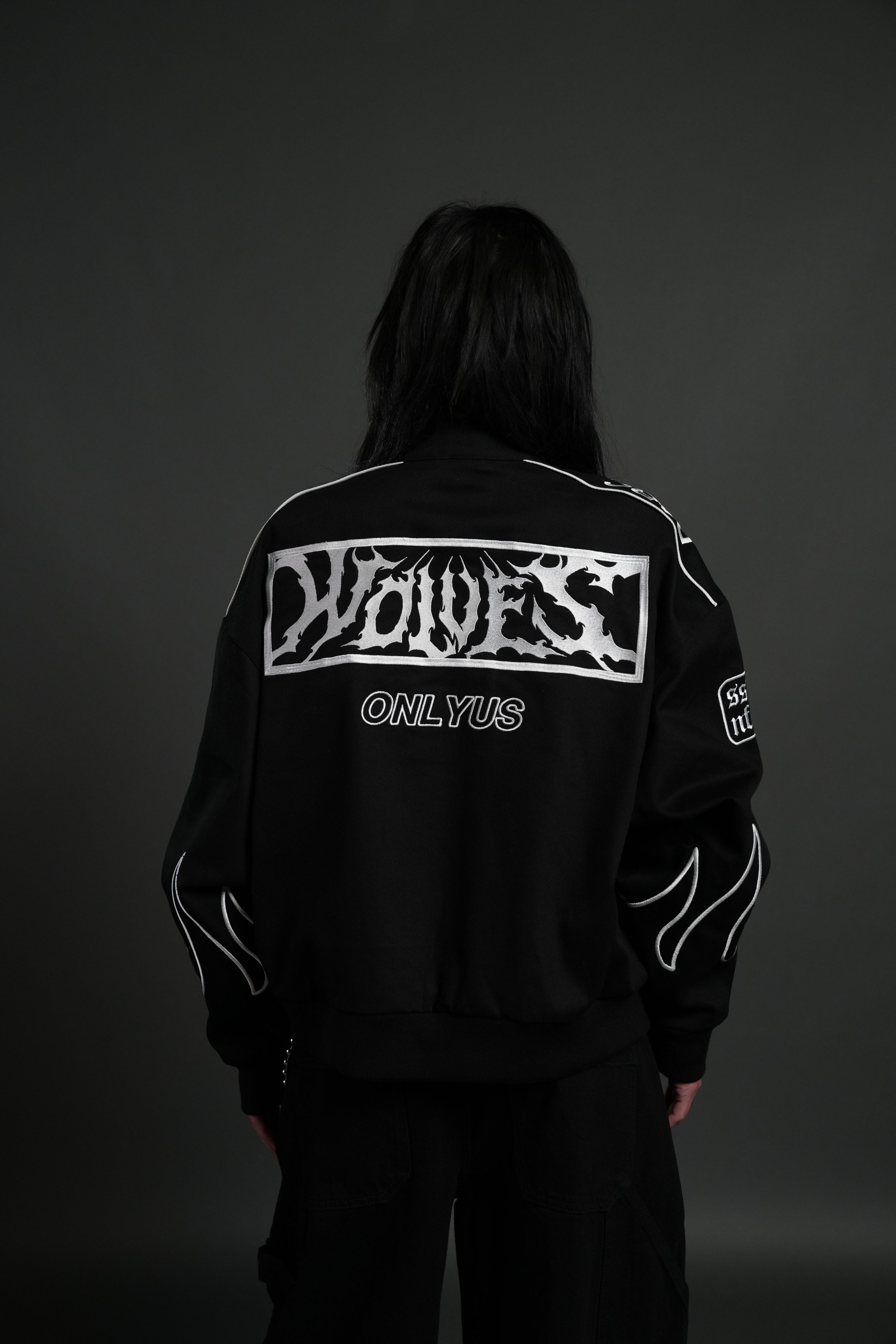 Ride The Fire V2 Gordon Racing Jacket in Black