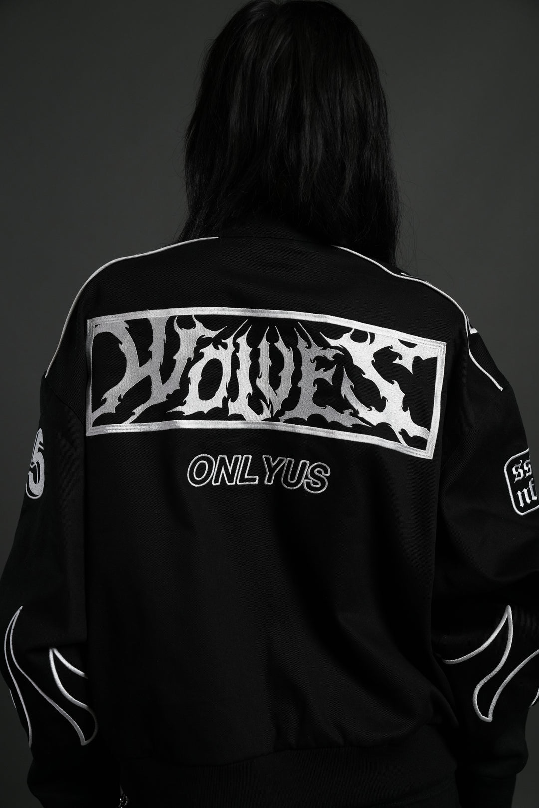 Ride The Fire V2 Gordon Racing Jacket in Black