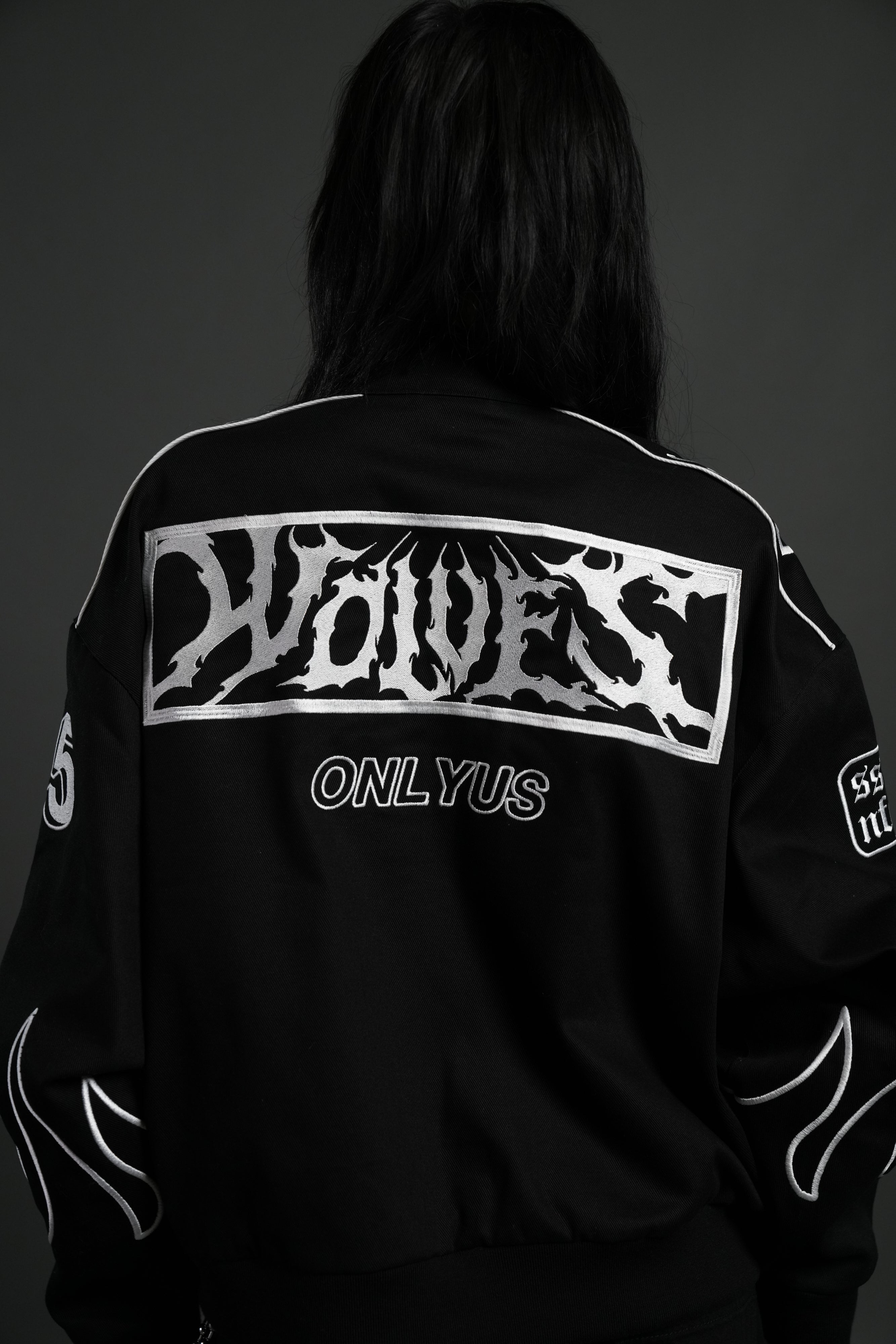 Ride The Fire V2 Gordon Racing Jacket in Black