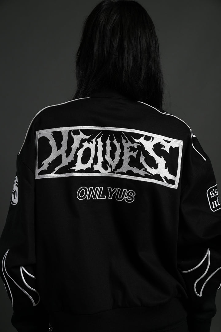 Ride The Fire V2 Gordon Racing Jacket in Black