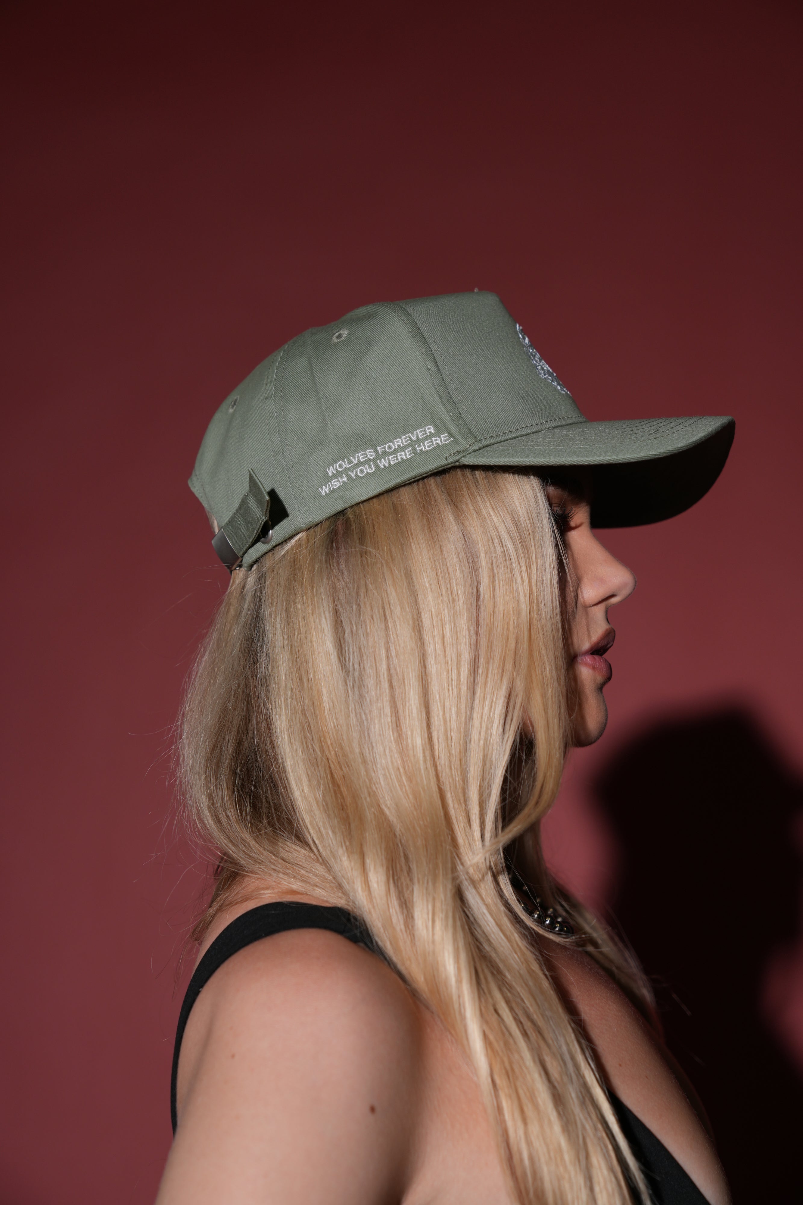 Forged 5 Panel Hat in Owen Green