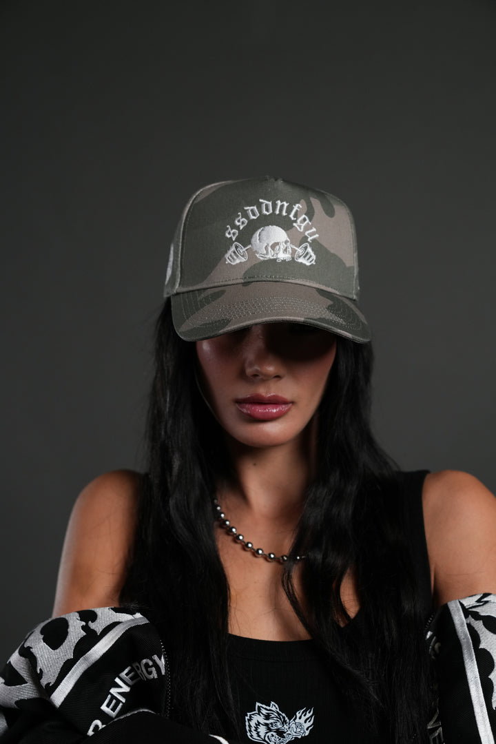 SSDDNFGU Forever 5 Panel Hat in Lush Vintage Woodland Camo