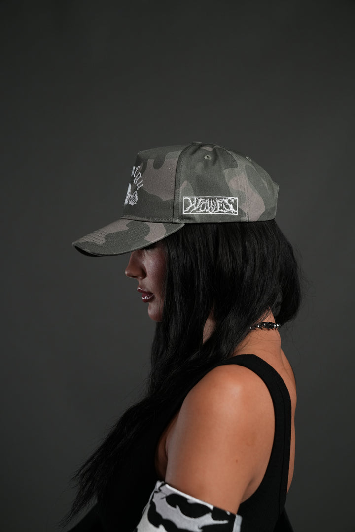 SSDDNFGU Forever 5 Panel Hat in Lush Vintage Woodland Camo