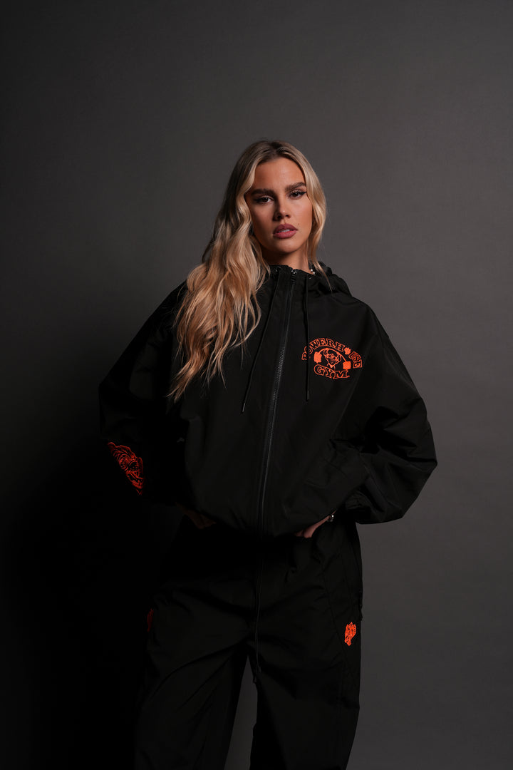 Wolves House Brolic Track Jacket in Black