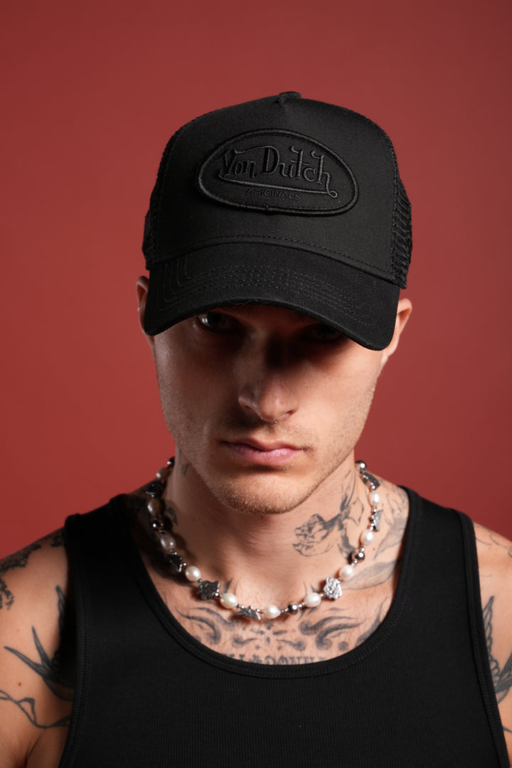 DSVD Collab Trucker Hat in Black