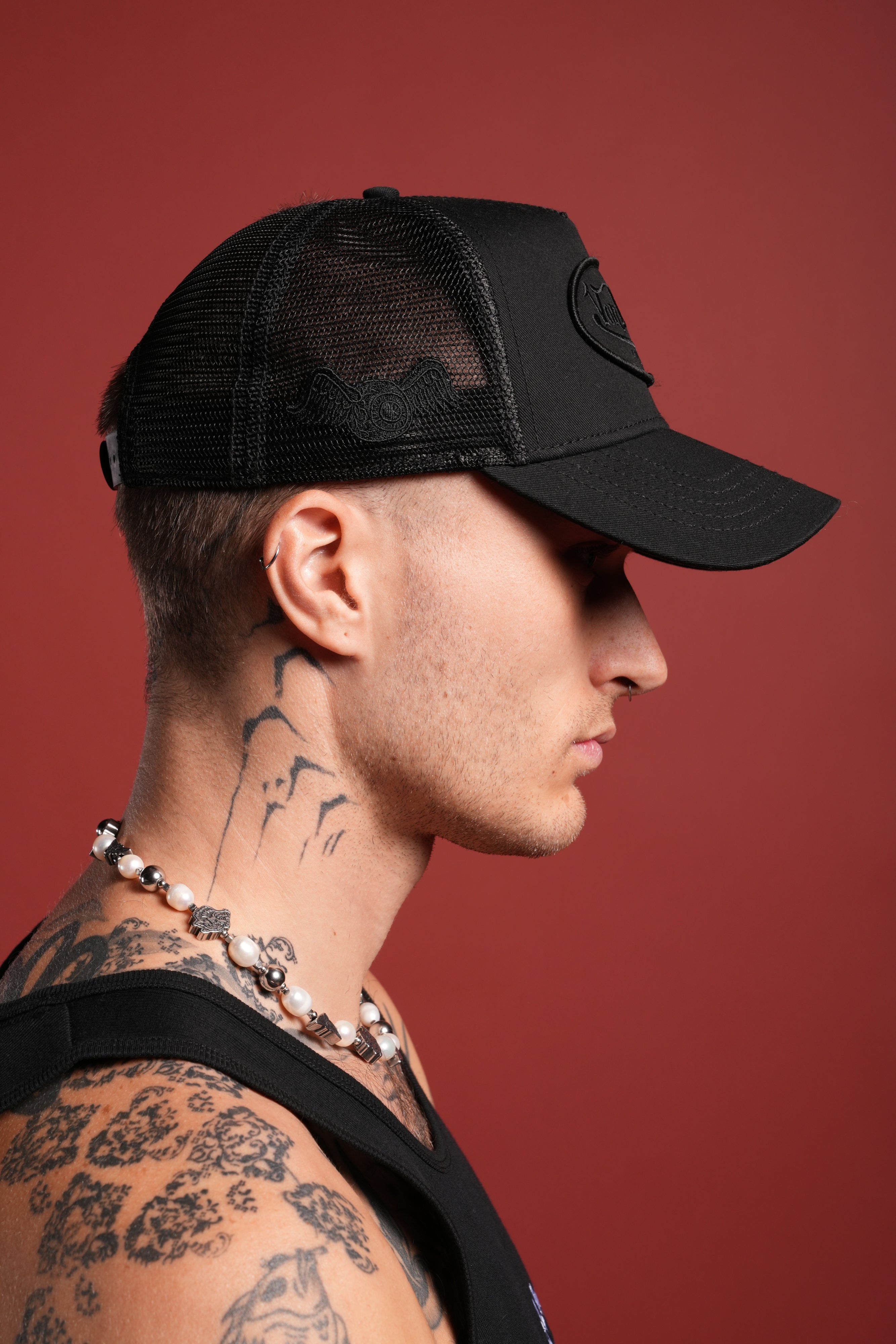 DSVD Collab Trucker Hat in Black