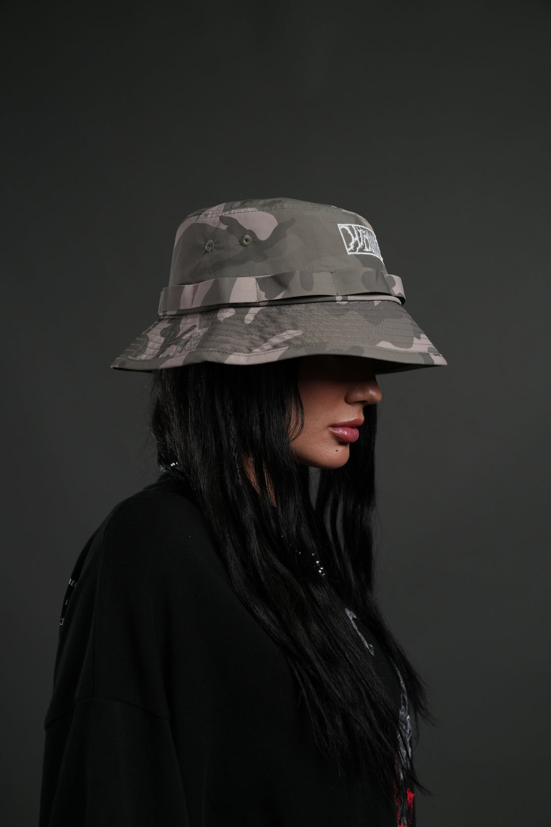 Ride the Fire Boonie Bucket Hat in Lush Vintage Woodland Camo