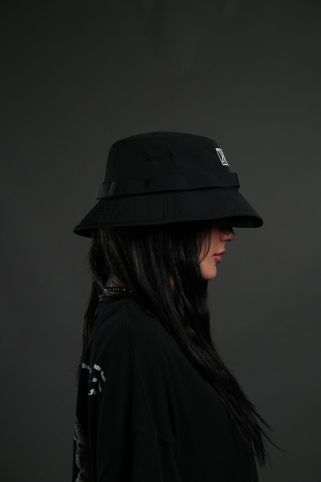 Ride the Fire Boonie Bucket Hat in Black