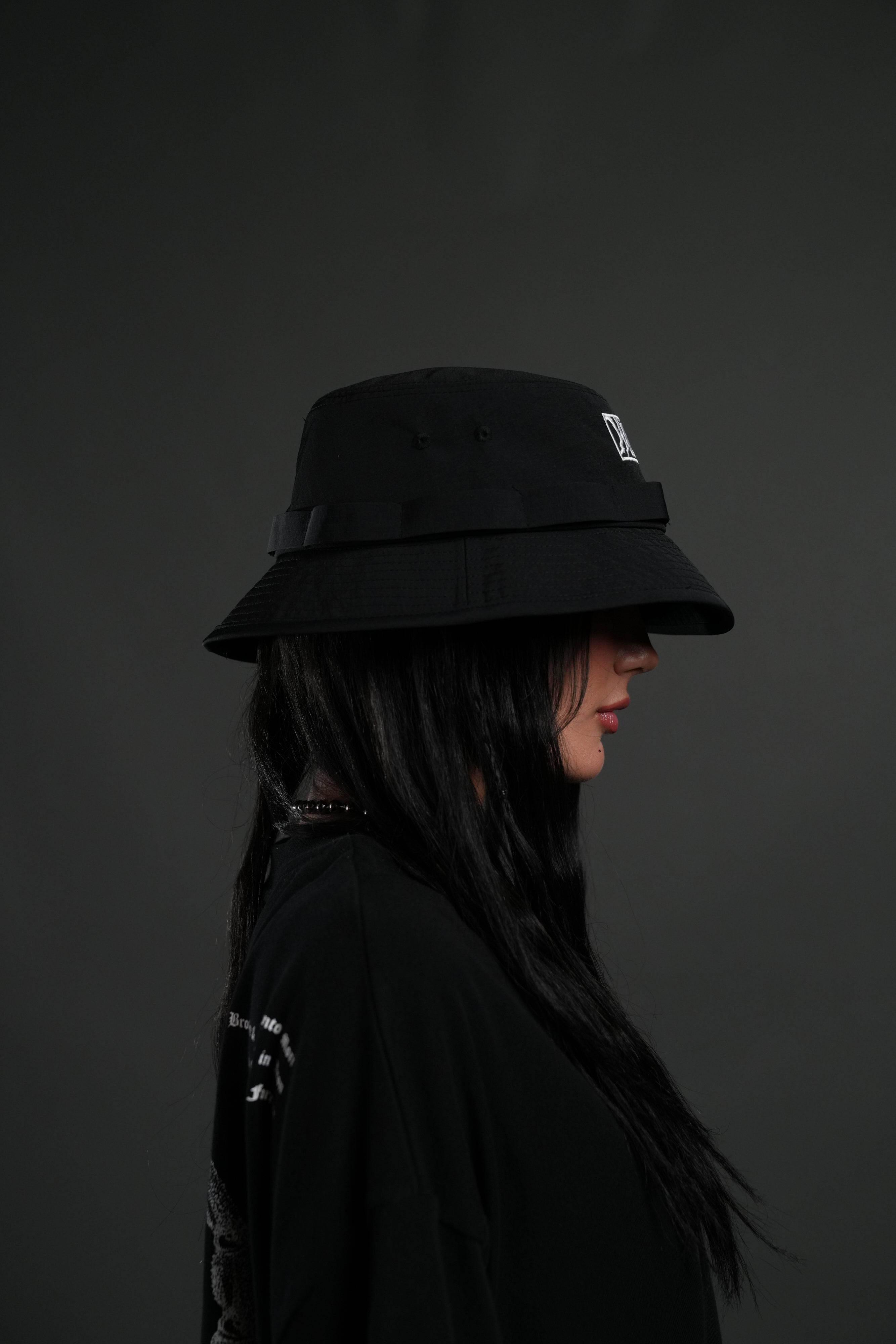 Ride the Fire Boonie Bucket Hat in Black