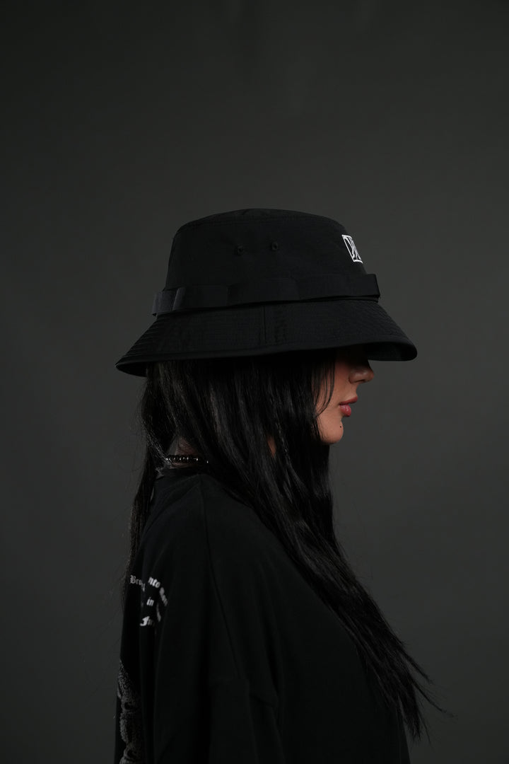 Ride the Fire Boonie Bucket Hat in Black