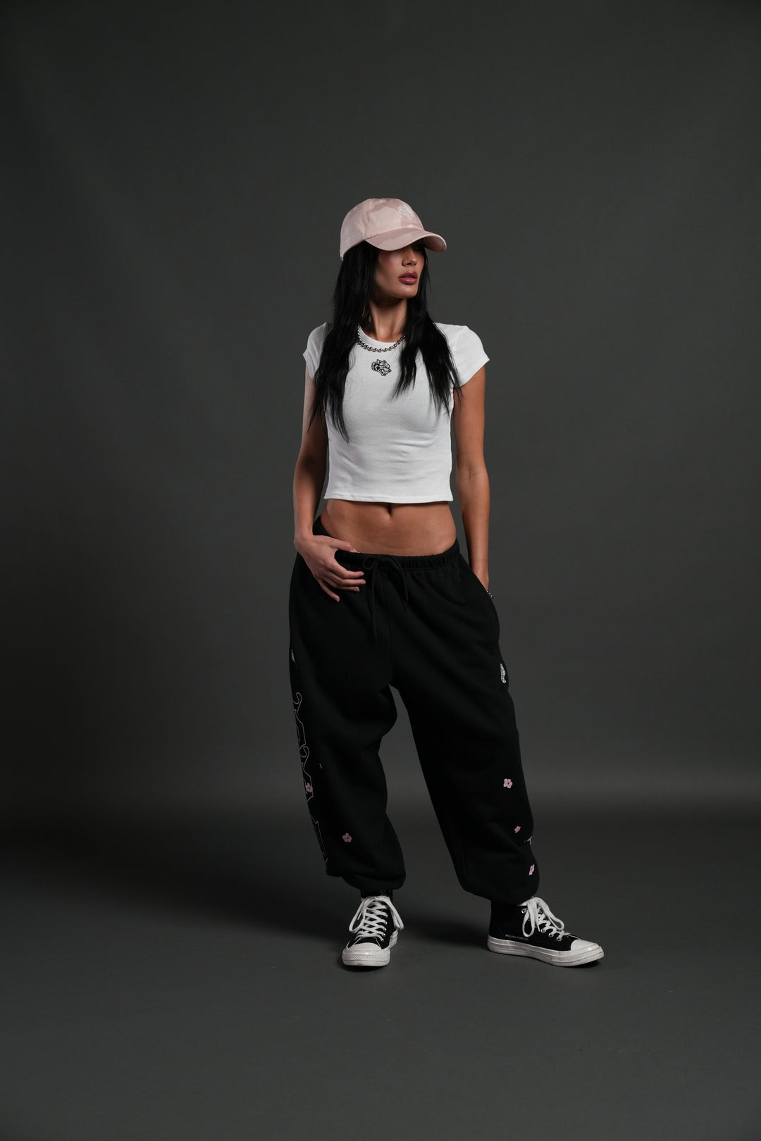 Moth Flames V2 "Baby" Tee in White