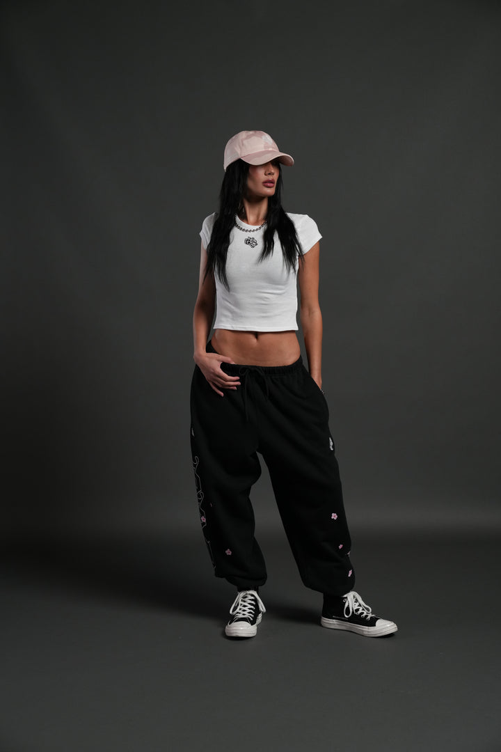 Moth Flames V2 "Baby" Tee in White