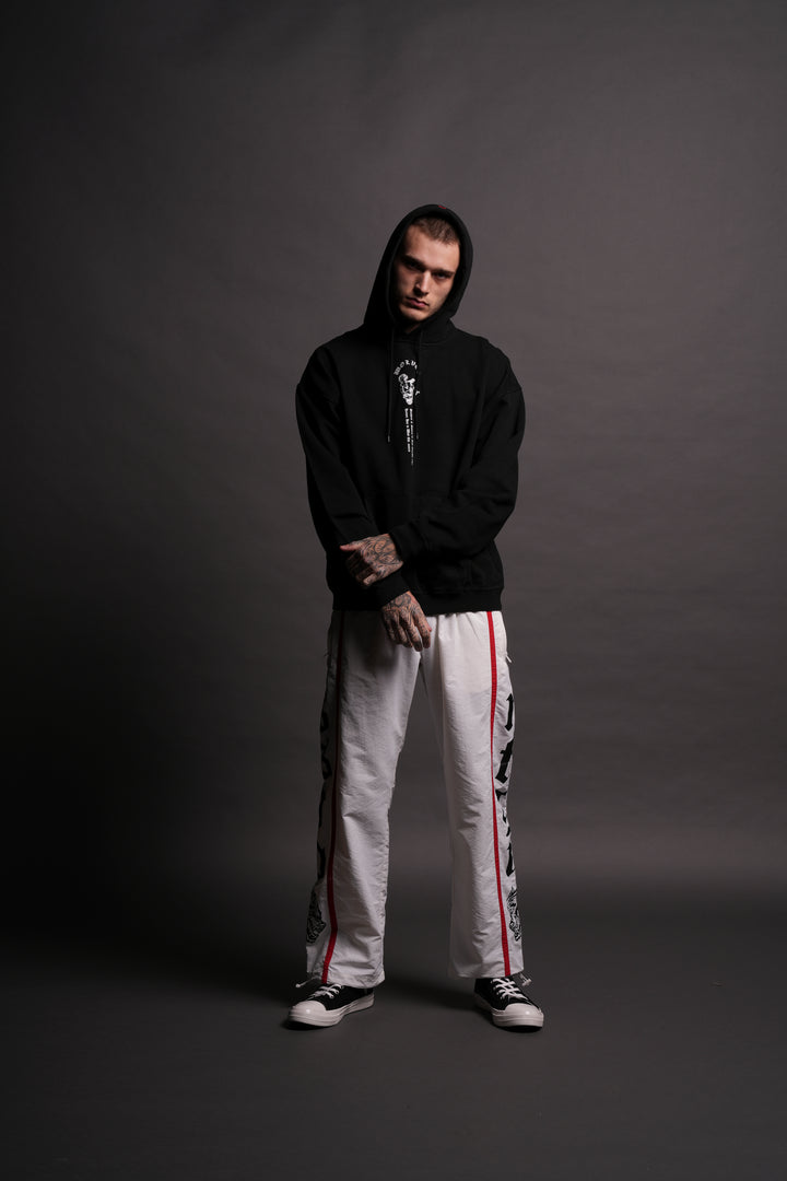 SSDDNFGU Forever Remind Track Pants in Off-White