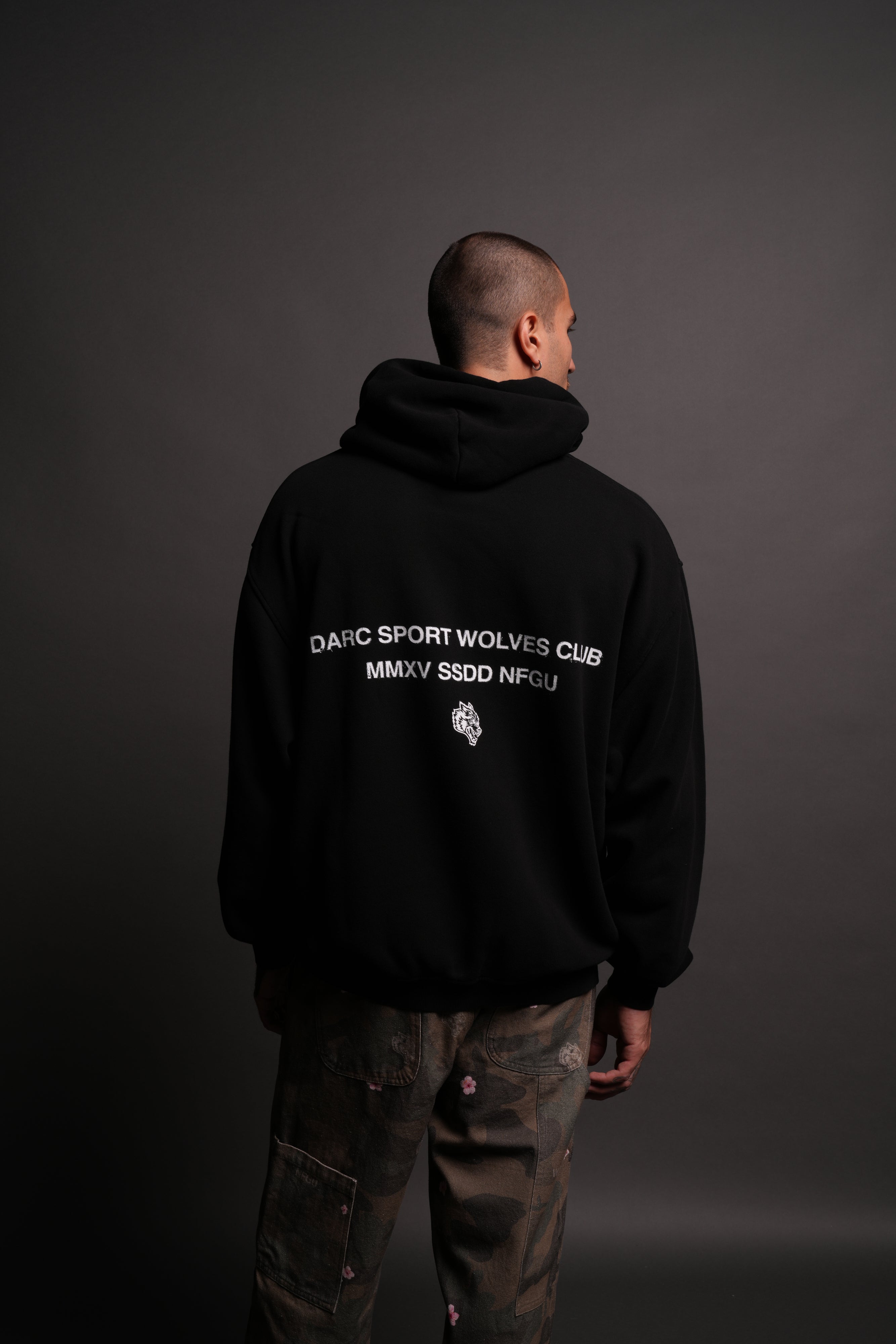 Corazon Sagrado "Bishop" Hoodie in Black