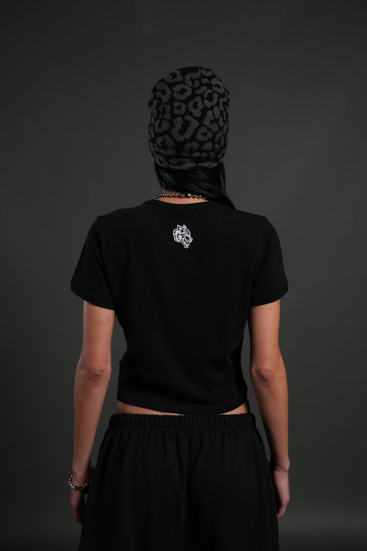 SSDDNFGU Metal "Timeless" Tee in Black