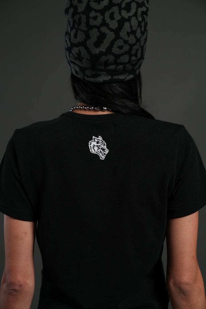 SSDDNFGU Metal "Timeless" Tee in Black