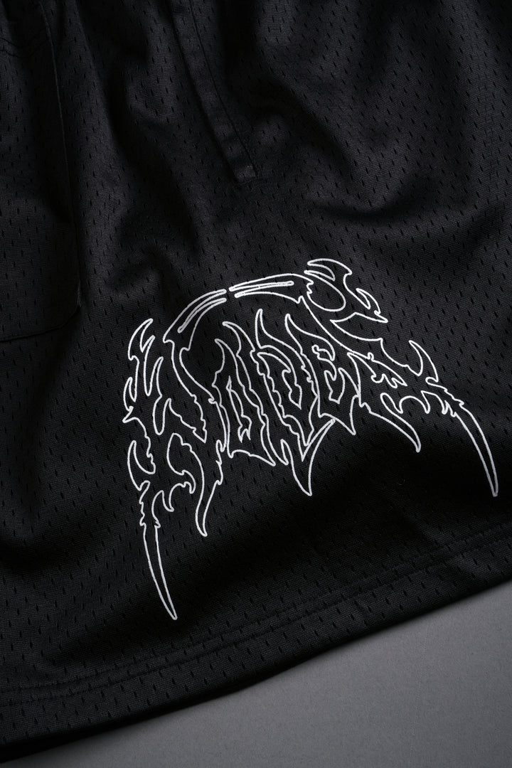 Shadow Hesh Mesh Shorts in Black