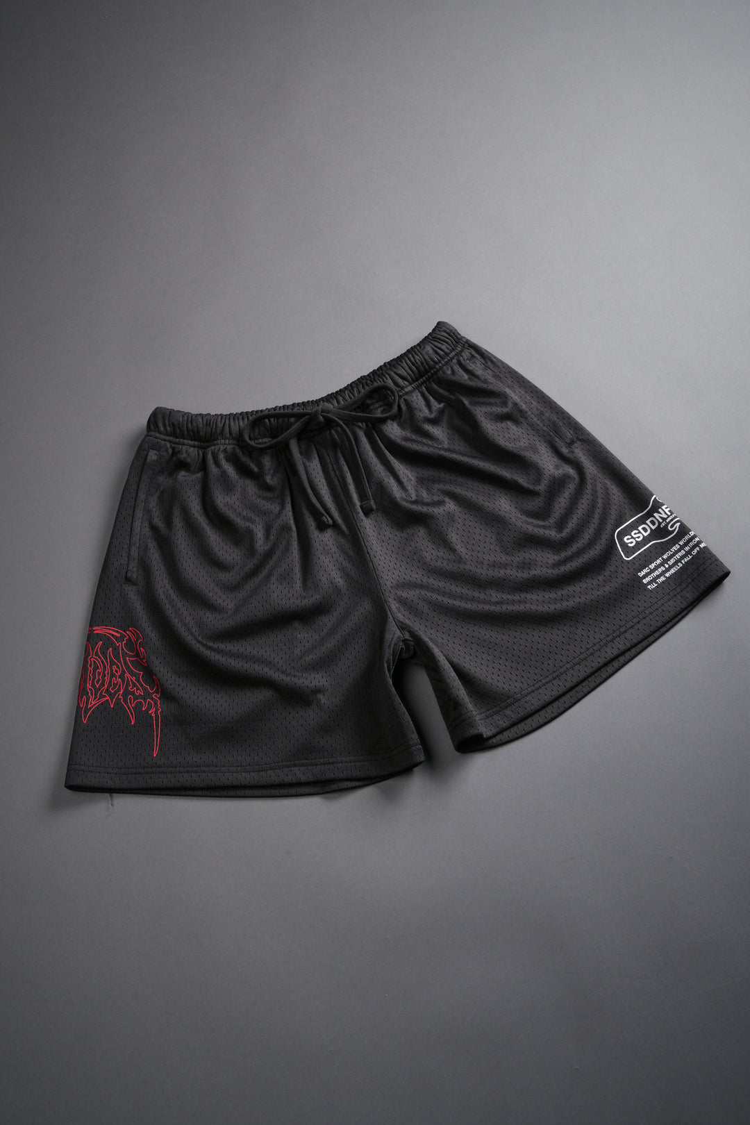 Shadow Hesh Mesh Shorts in Wolf Gray