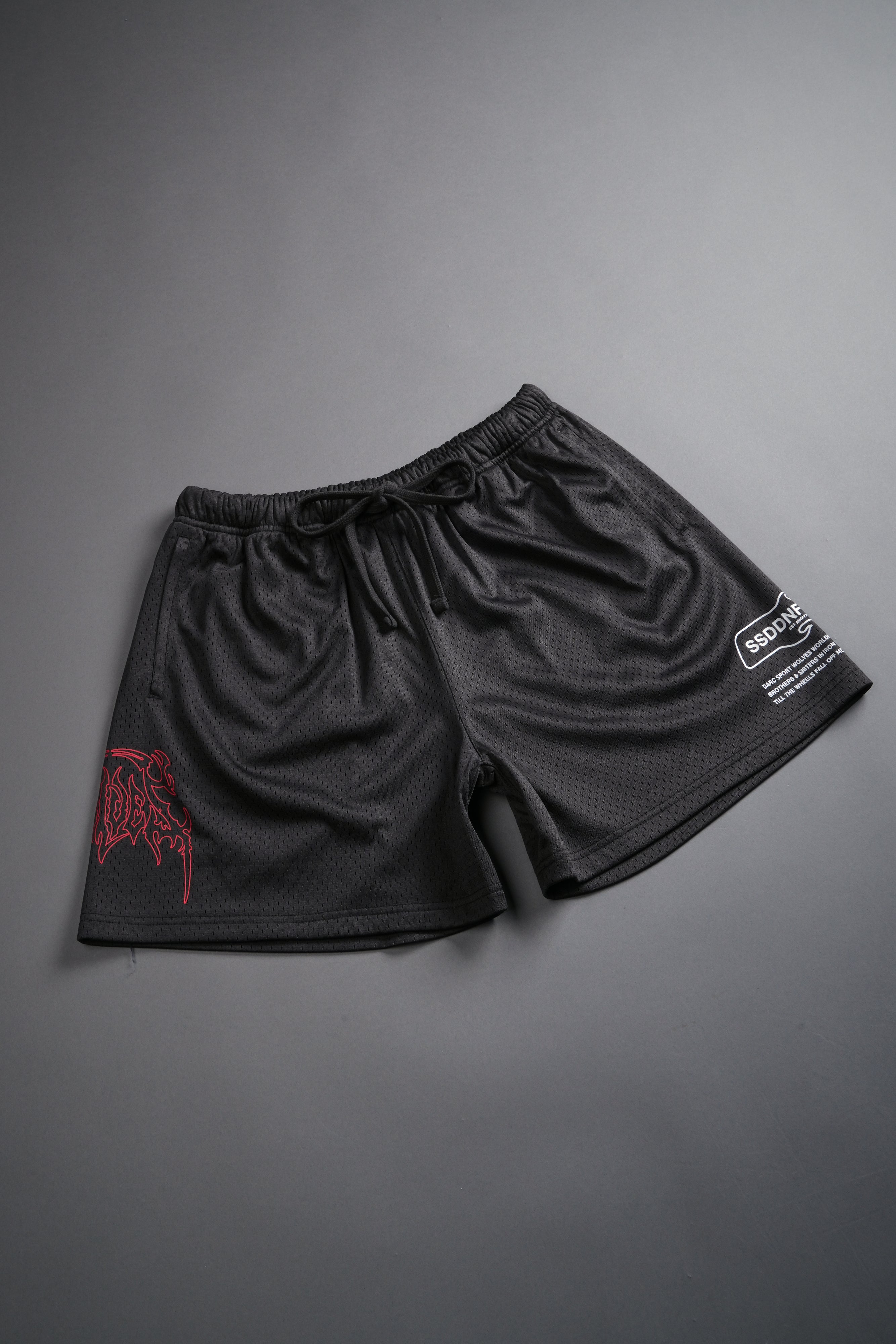 Shadow Hesh Mesh Shorts in Wolf Gray
