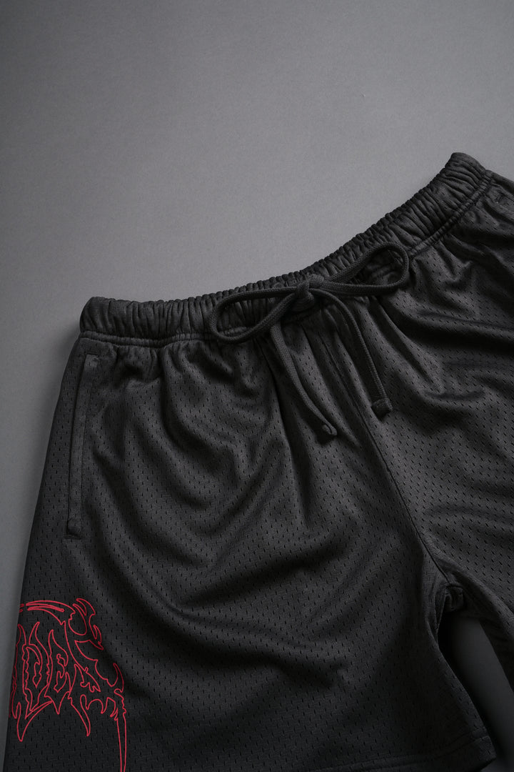 Shadow Hesh Mesh Shorts in Wolf Gray