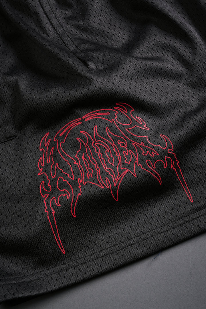 Shadow Hesh Mesh Shorts in Wolf Gray