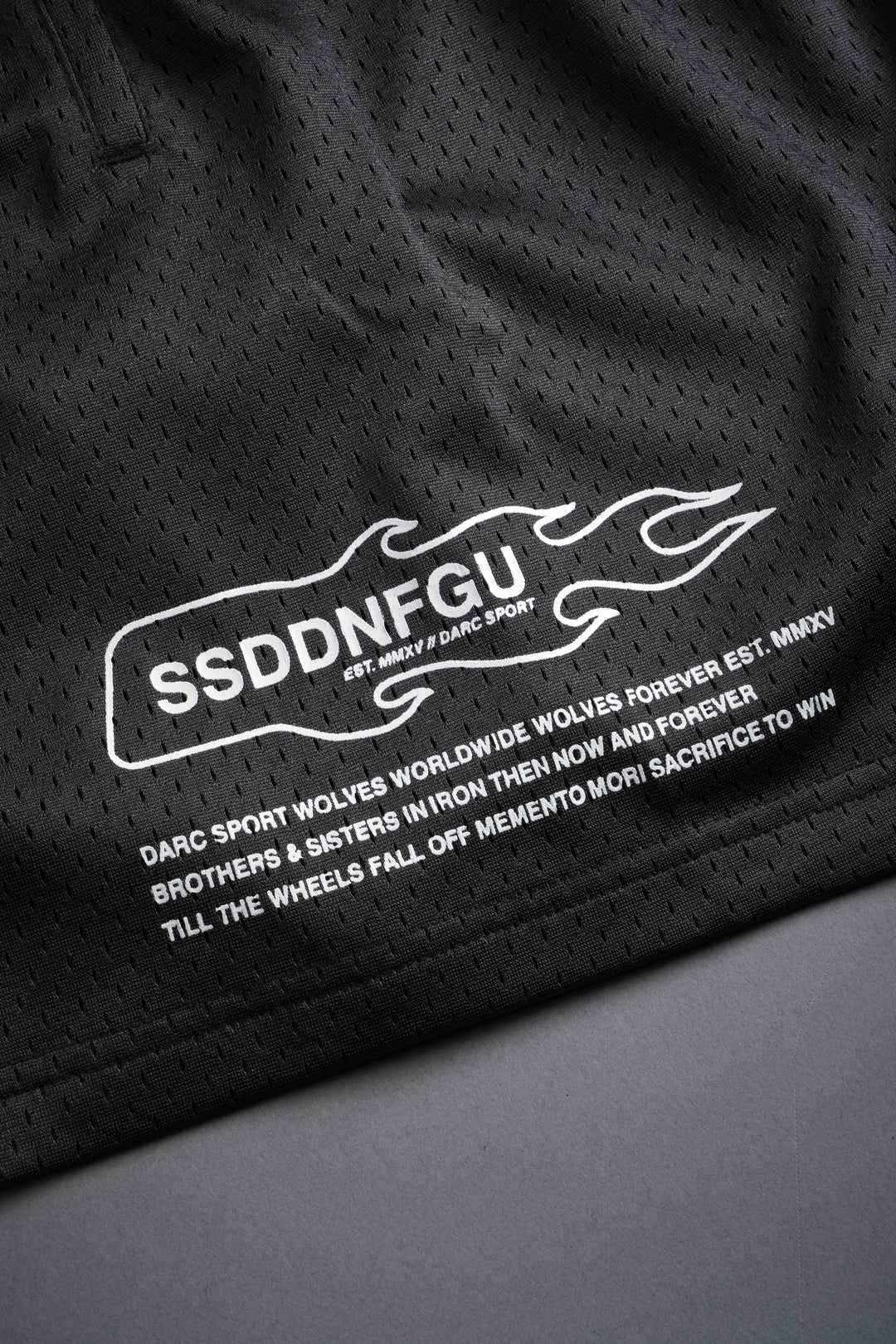 Shadow Hesh Mesh Shorts in Wolf Gray