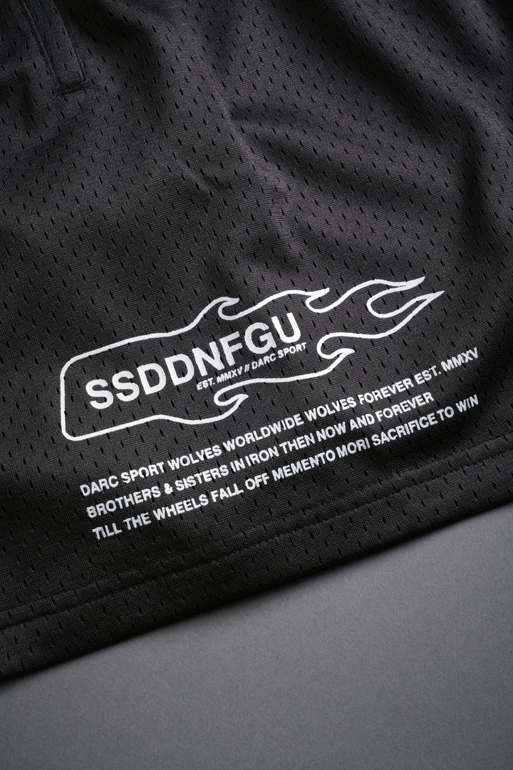 Shadow Hesh Mesh Shorts in Wolf Gray