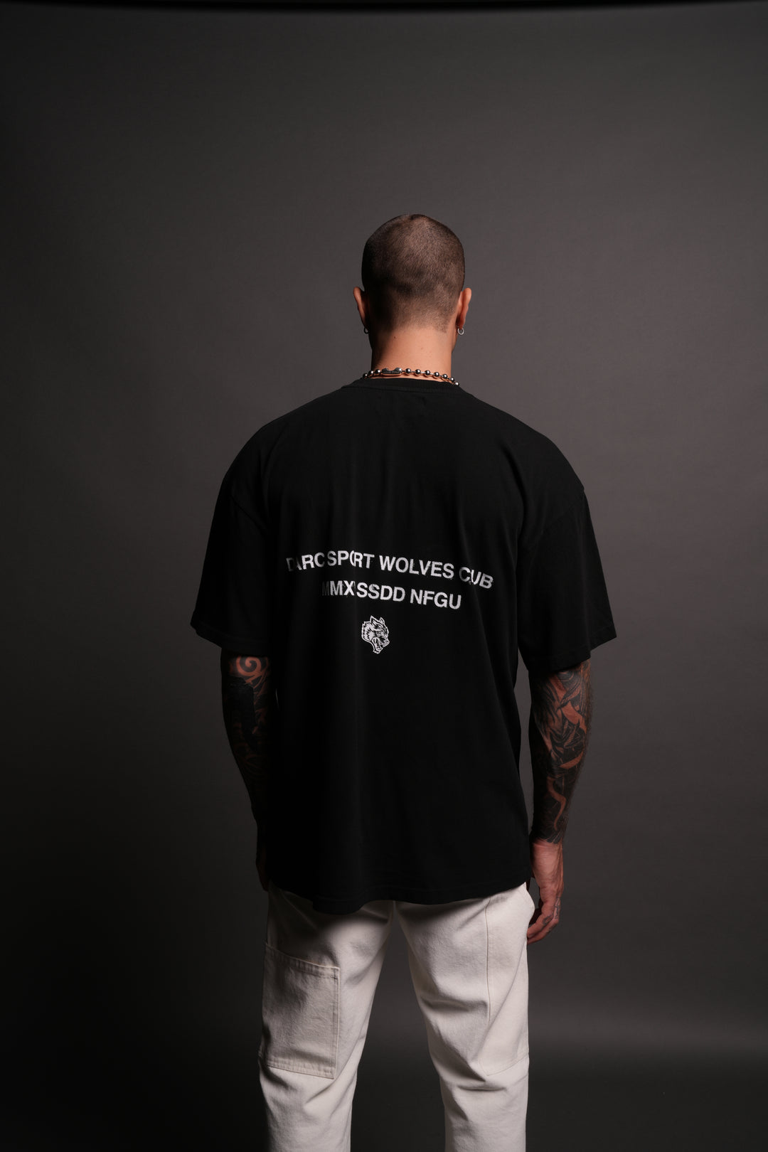 Corazon Sagrado "Premium" Oversized Tee in Black