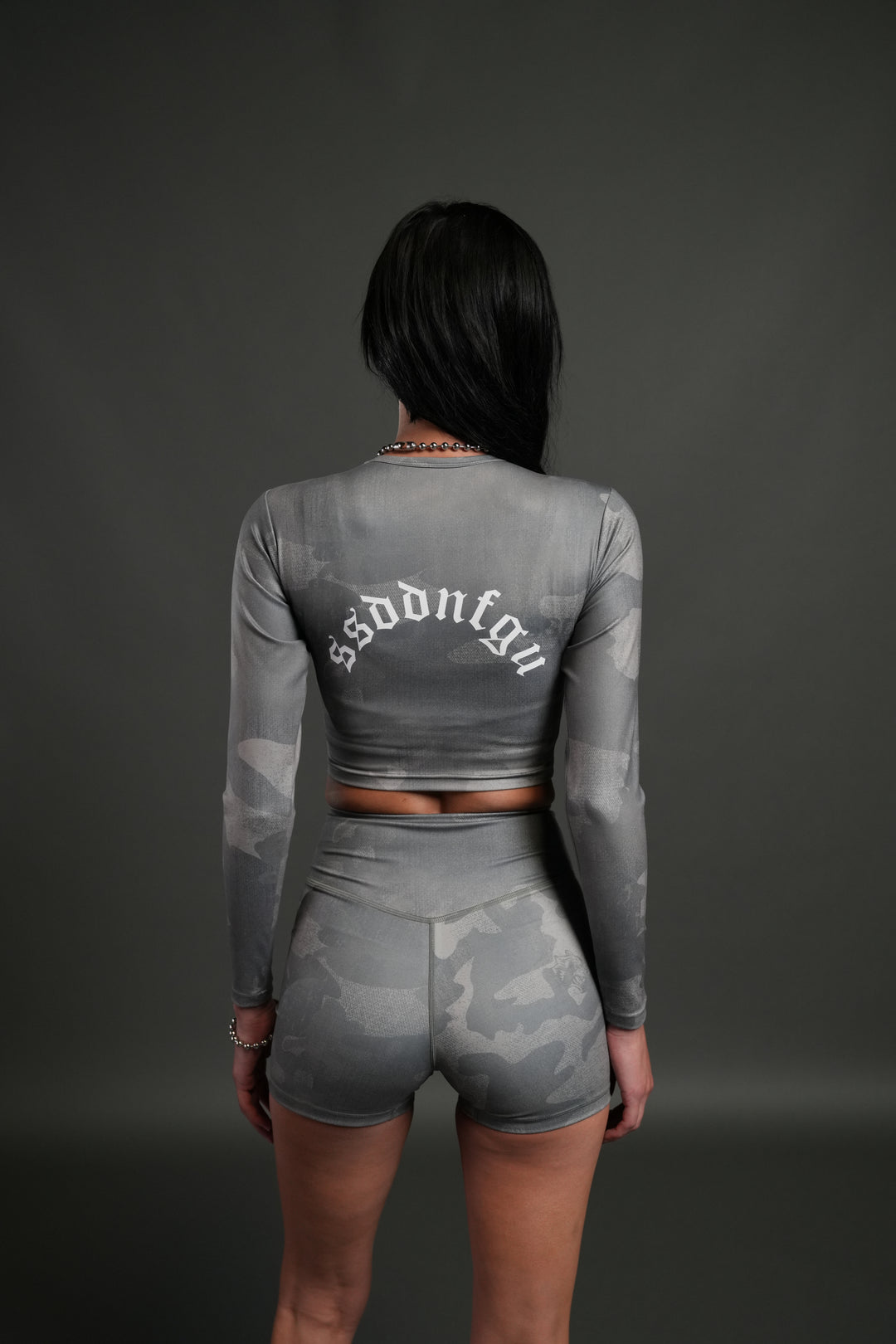 Drip Hesh L/S "Energy" Top in Lush Vintage Woodland Camo