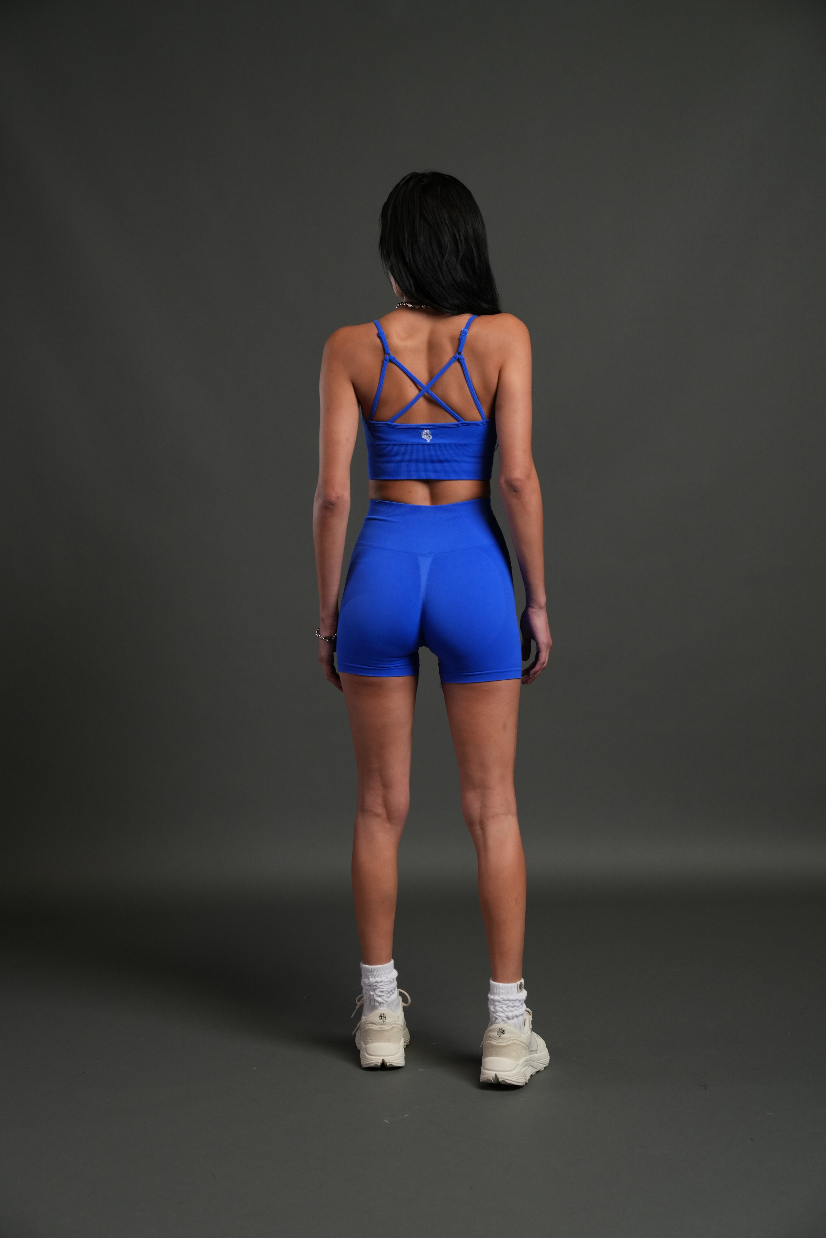 WLVS FRVR Hesh "Ryann" Soft Seamless Bra in Cobalt Blue