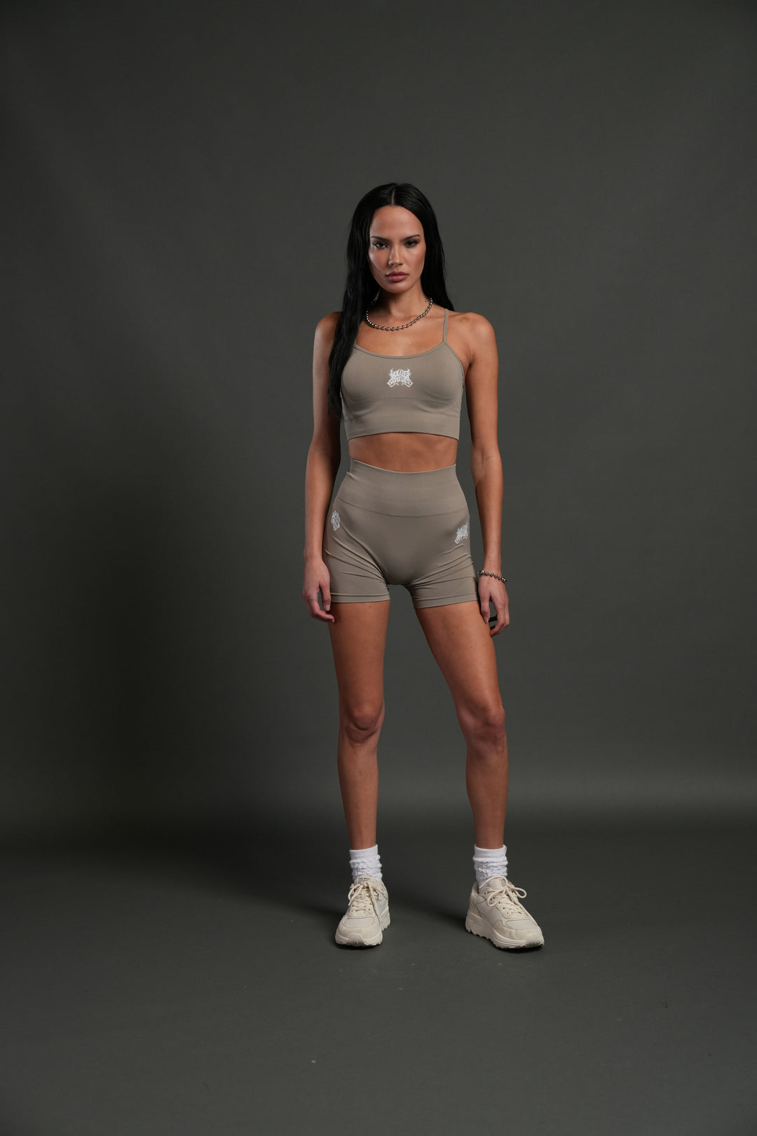 WLVS FRVR Hesh "Ryann" Soft Seamless Bra in Taupe