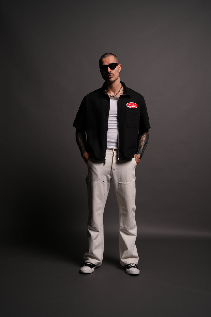 Our Lane Vince Shirt in Black