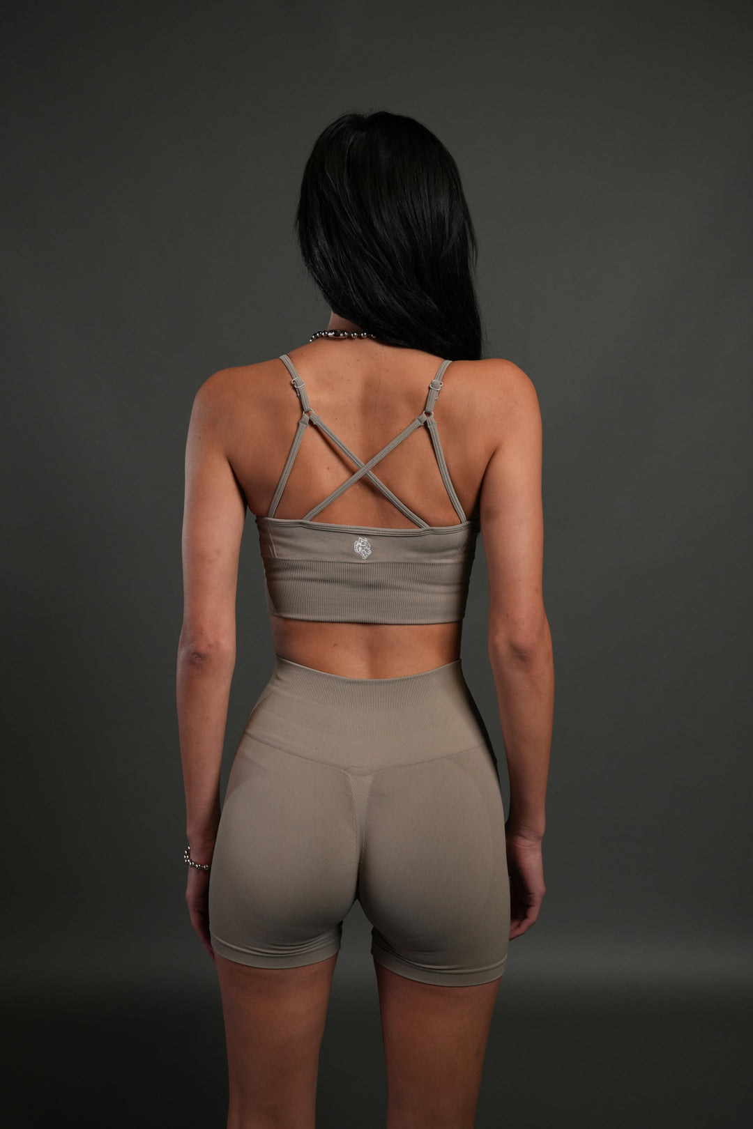 WLVS FRVR Hesh "Ryann" Soft Seamless Bra in Taupe