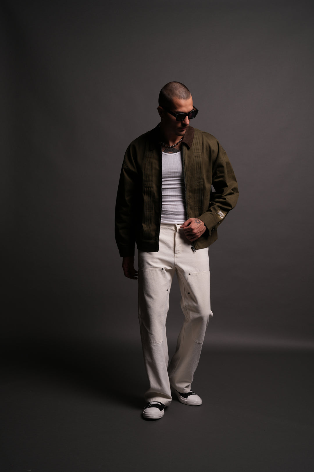 Wolves Forever Dillon Jacket in Olive
