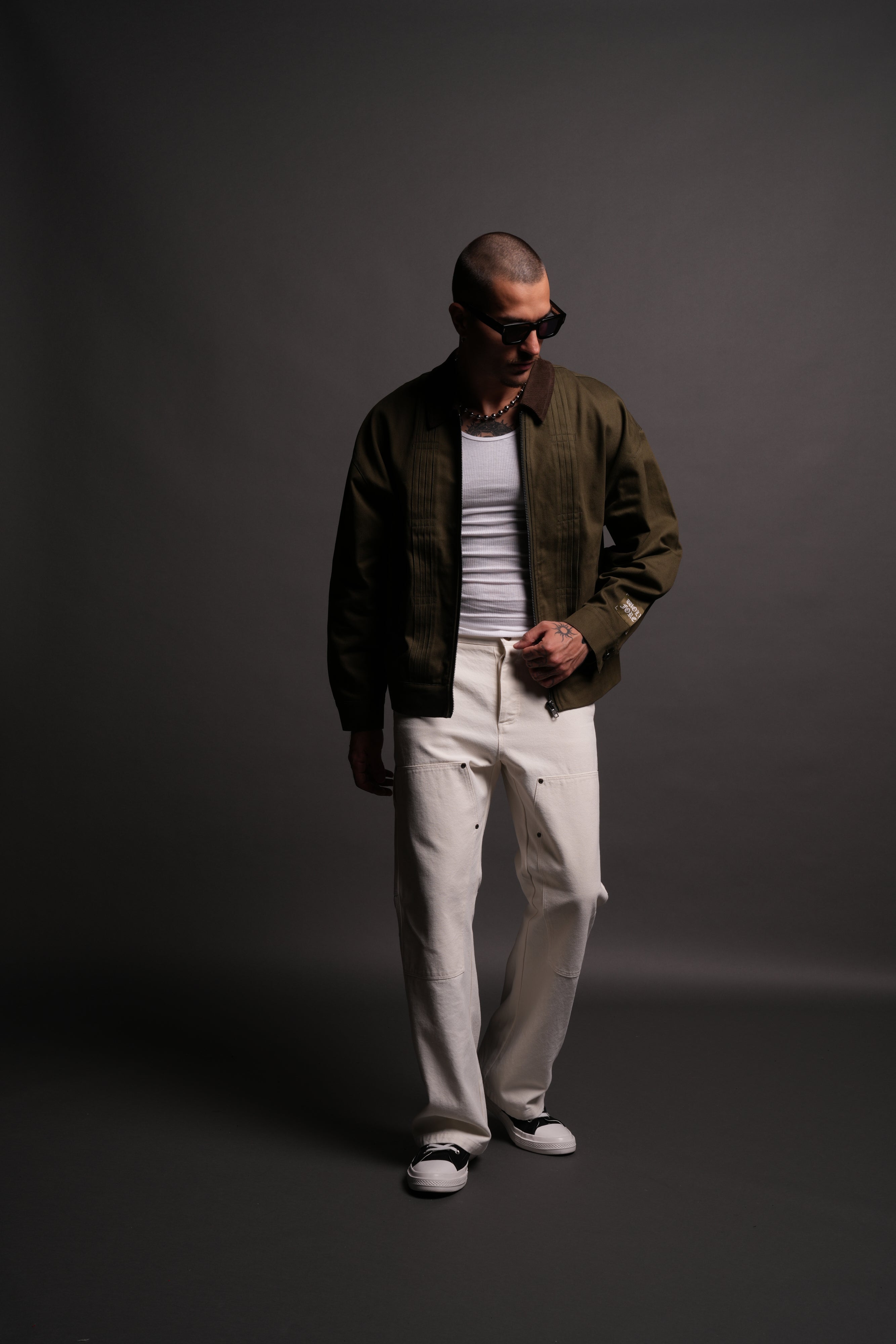 Wolves Forever Dillon Jacket in Olive