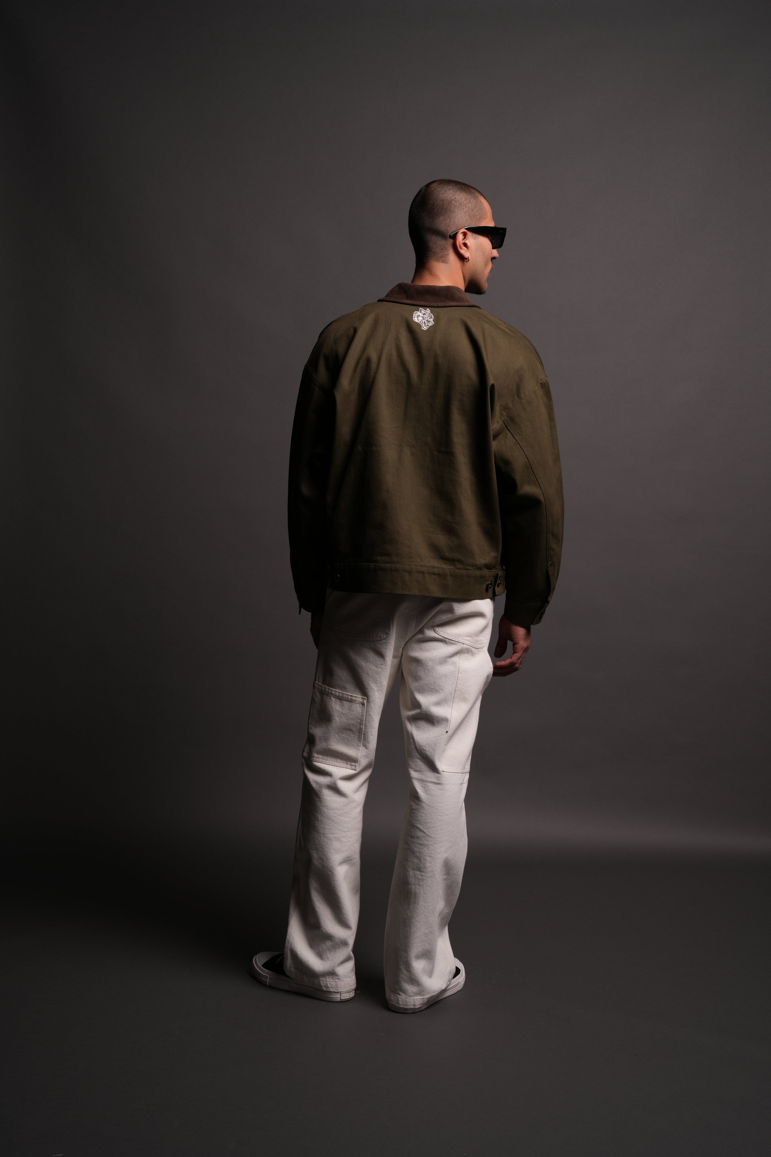 Wolves Forever Dillon Jacket in Olive
