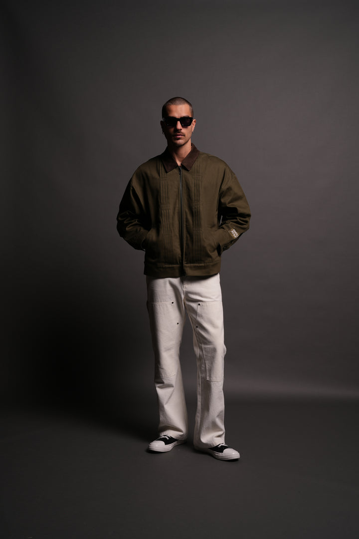 Wolves Forever Dillon Jacket in Olive