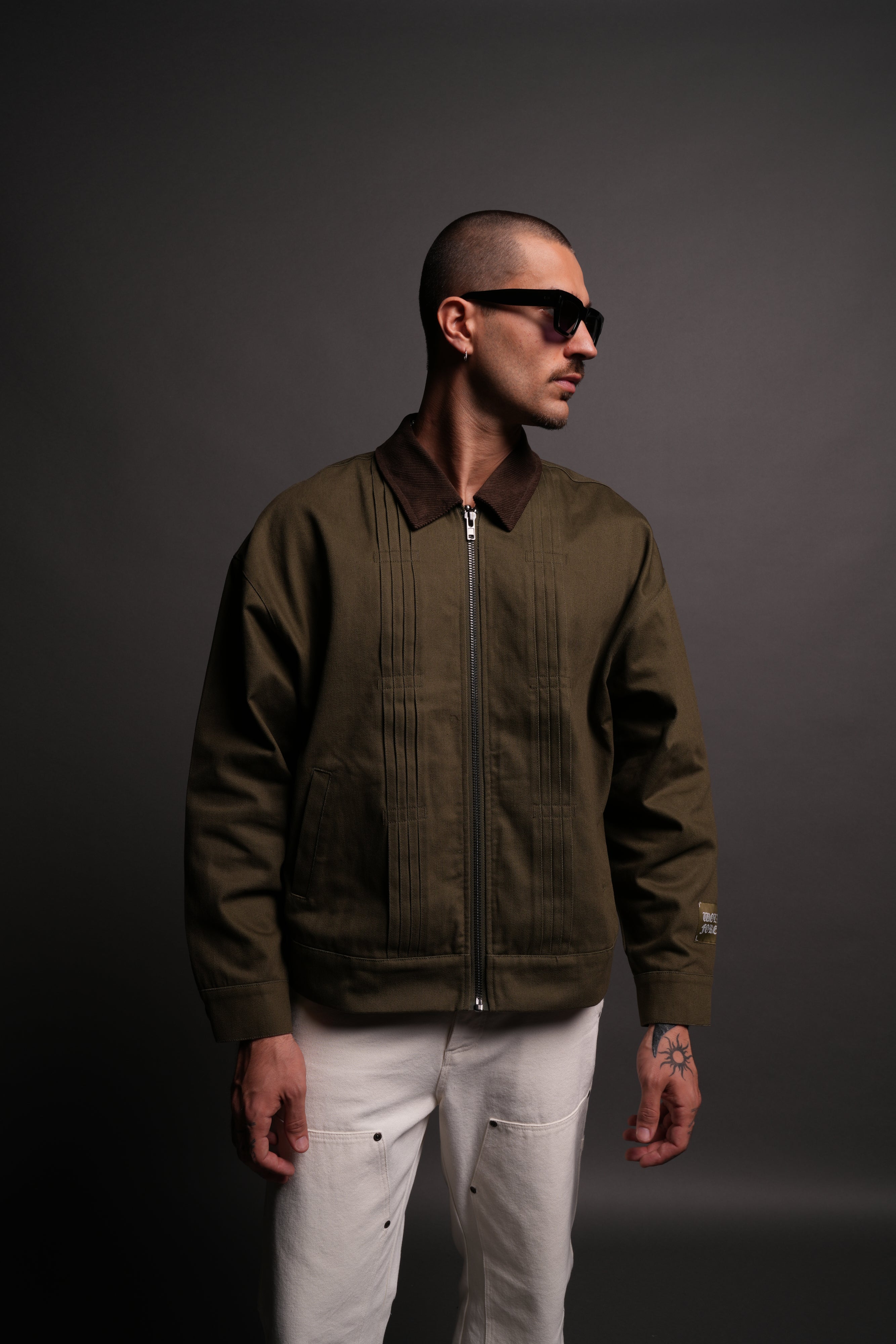 Wolves Forever Dillon Jacket in Olive