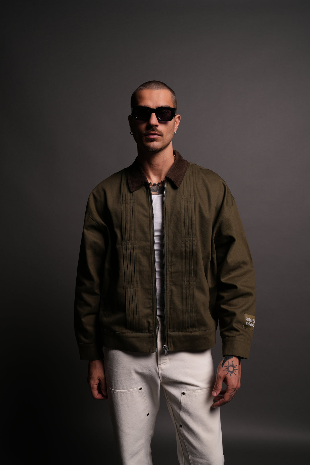 Wolves Forever Dillon Jacket in Olive