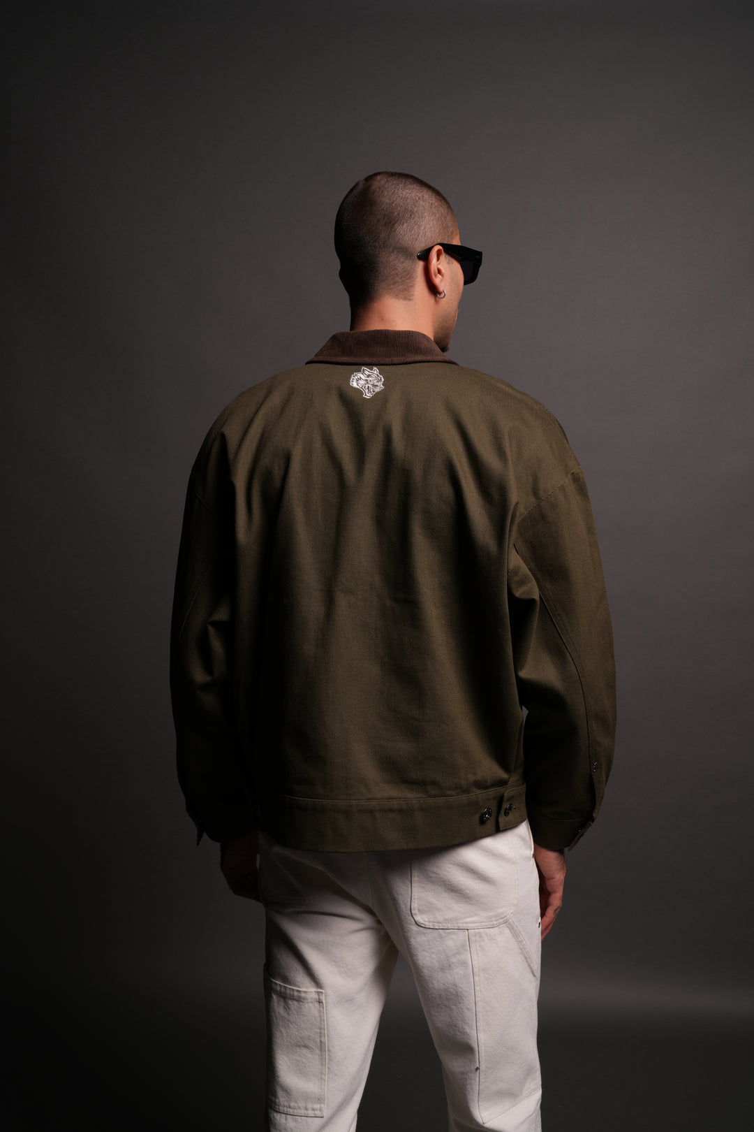 Wolves Forever Dillon Jacket in Olive