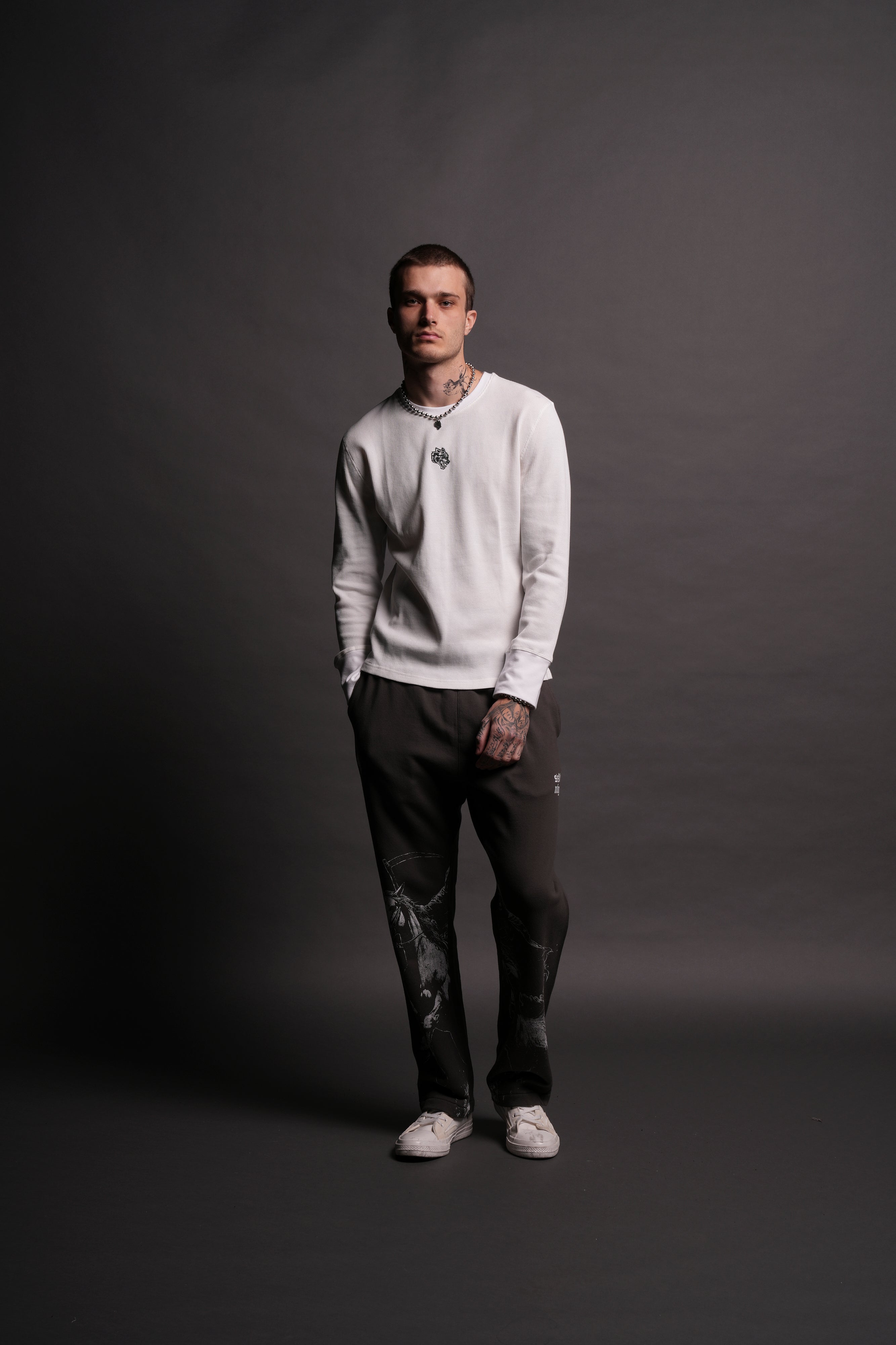 Ashen Horse Bigelow Sweat Pants in Wolf Gray