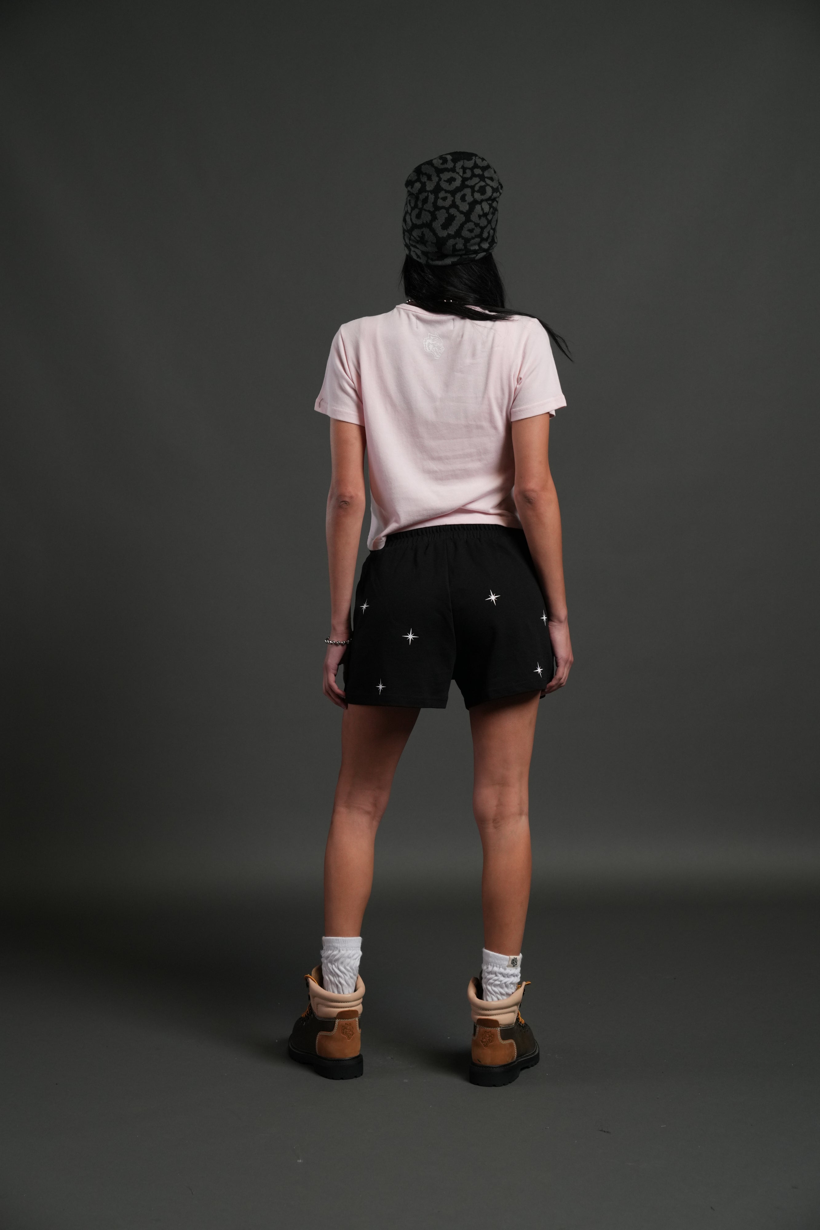 SSDDNFGU Metal "Timeless" Tee in Blush Pink