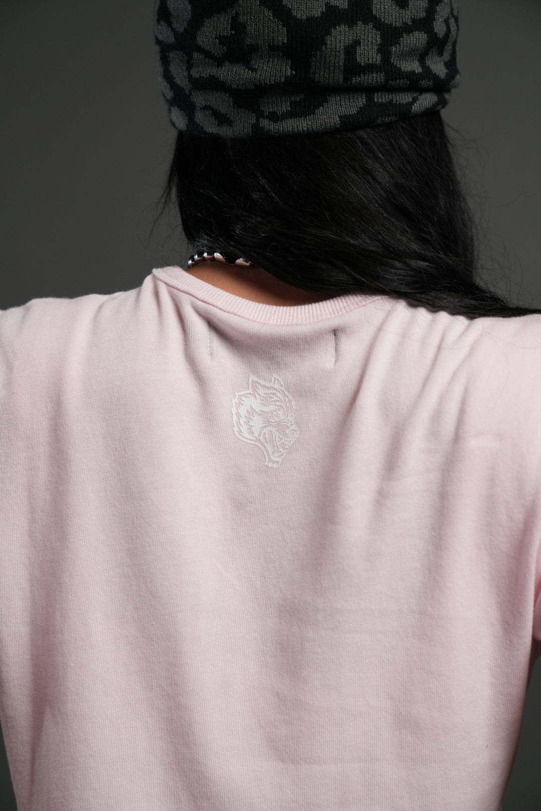 SSDDNFGU Metal "Timeless" Tee in Blush Pink