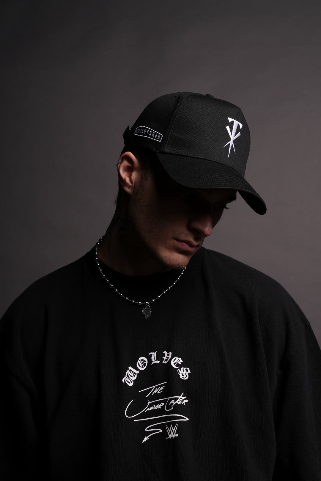 The Undertaker 5 Panel Hat in Black